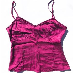 Ann Taylor silk tank top